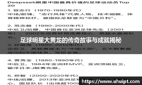 足球明星大黄龙的传奇故事与成就揭秘